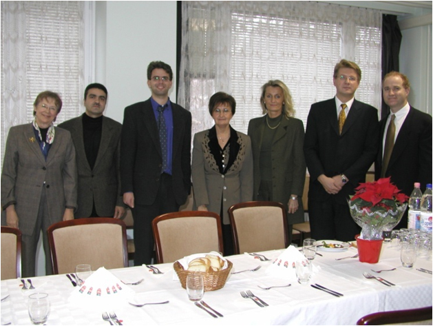 Hassan Ziad, Prof. Süveges Ildikó, Ratkay Imola, Nagy Zoltán Zsolt & Prof. Ronald Krüger, Budapest